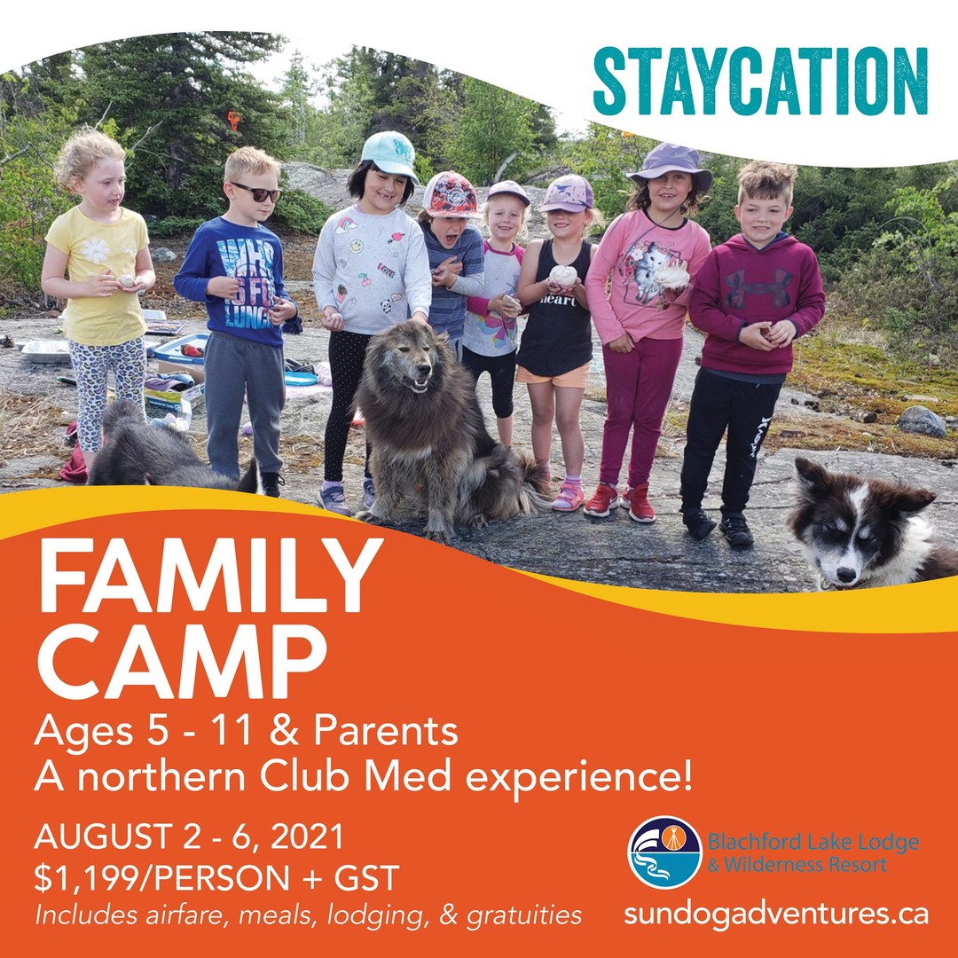 Register by July 10 to win a Sundog Adventures gift certificate ($250 value)! @blachford_ll 
#yellowknife #staycation #clubmed